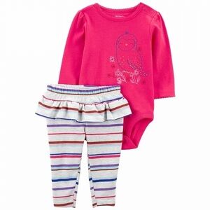 5/$20 | Carter’s 2-Piece Bodysuit Pant Set (3M)